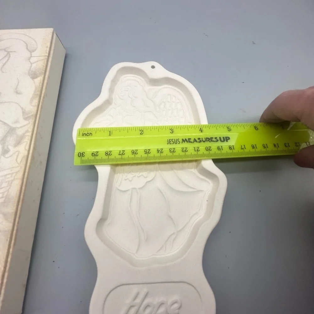 Longaberger Pottery 1994 Angel Series Cookie Mold